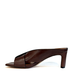 Sandalo con tacco MISS OLIVIA LINDA - Coffee