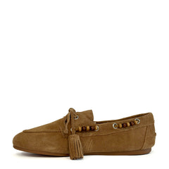 Mocassino OVYE' F25505 Suede - Taupe