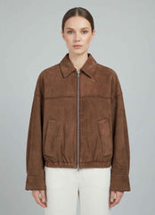 Bomber BULLY 7957 Suede - Cacao