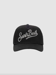 Baseball Cap SAINT BARTH COTTON -  00 Strass Nero
