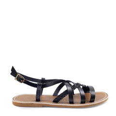 Sandalo LE SALENTINE 1154 - Glitter nero