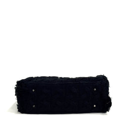 Borsa a mano SAINT BARTH COLETTE WOOL BRAID - Nero 01644I