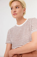 T-shirt ARTLOVE Lena - Brown