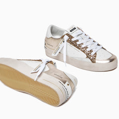 Sneaker CRIME LONDON SK8 DELUXE - Platinum Glamour