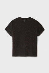 T-shirt in jersey lurex GAELLE PARIS GAABW07733 - Nero