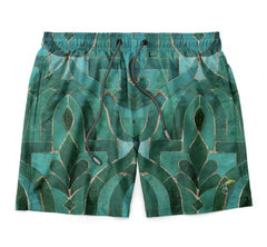 Bermuda mare uomo TOOCO CLB Majorelle - Turquoise
