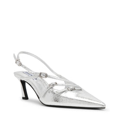 Slingback STEVE MADDEN LIANA - Silver Crinkle