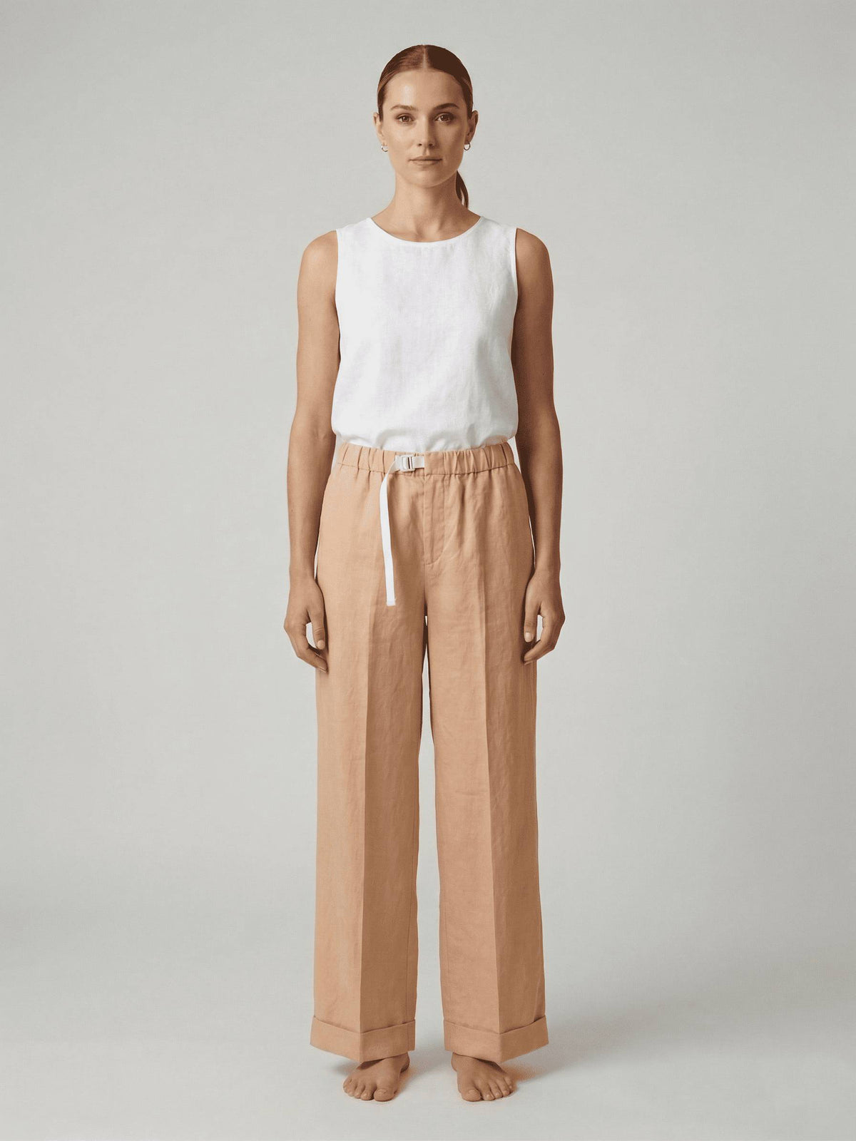 Pantalone lungo WHITE SAND 26SD14RIS 319 420 - Nocciola