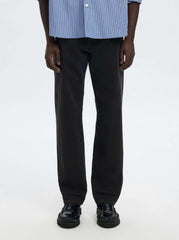 Jeans stretti in fondo SELECTED 16098202 - Black denim