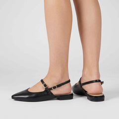 Slingback FRANCESCO MILANO C05-01A - Nero