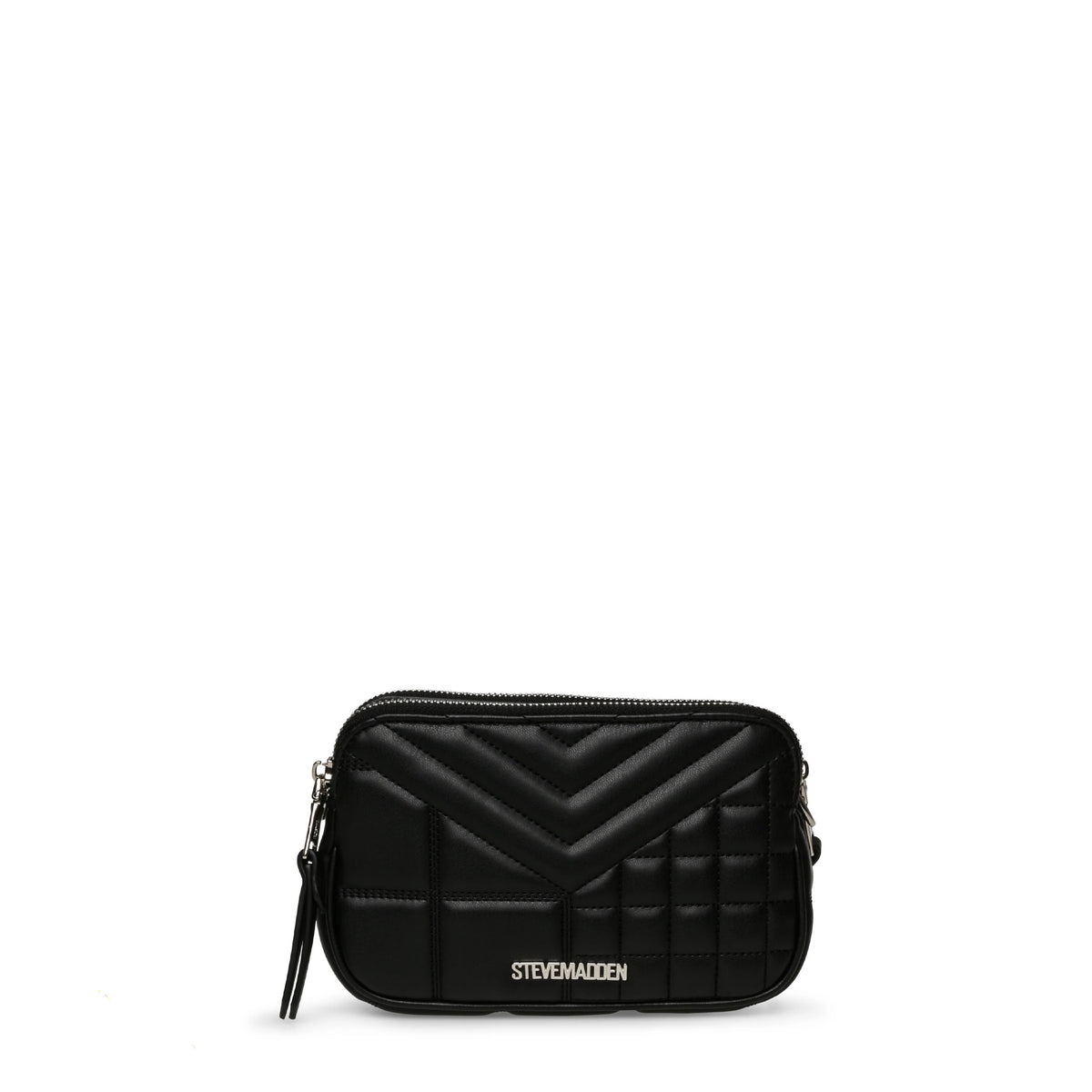 Borsa a spalla STEVE MADDEN BNUAGE Black/Silver