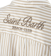 Camicia SAINT BARTH BRIGITTE - Popeline Beach Stripes 03862H