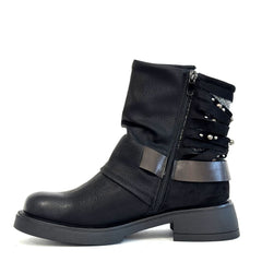 Stivaletto GOLD&GOLD FH01 - Nero