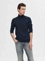 Pullover collo alto SELECTED 16074684 - Navy