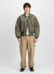 Giubbotto Unisex ALPHA INDUSTRIES CWU-45 Heritage Bomber - Mud Olive