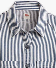 LEVI'S A8744-0003 Hadley Stripe Tyla Shirt - Blue