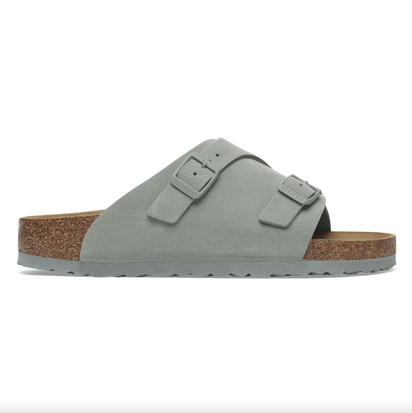 Ciabatta BIRKENSTOCK Zurich 1029166 - Suede Pure Sage