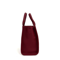 Borsa a mano SAINT BARTH VANITY MIDI - Leather Bordeaux 00777I