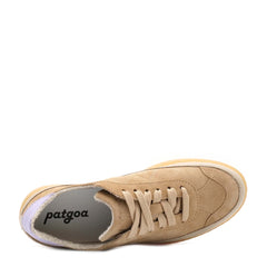 Sneaker PATGOA Saba Beige Suede Sand