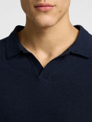 Camicia polo SELECTED Knit 16096197 - Sky Captain