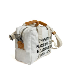 Borsa MANIKOMIO Aviator's Kit AN6505 -1 Marty Olona Cotton - White