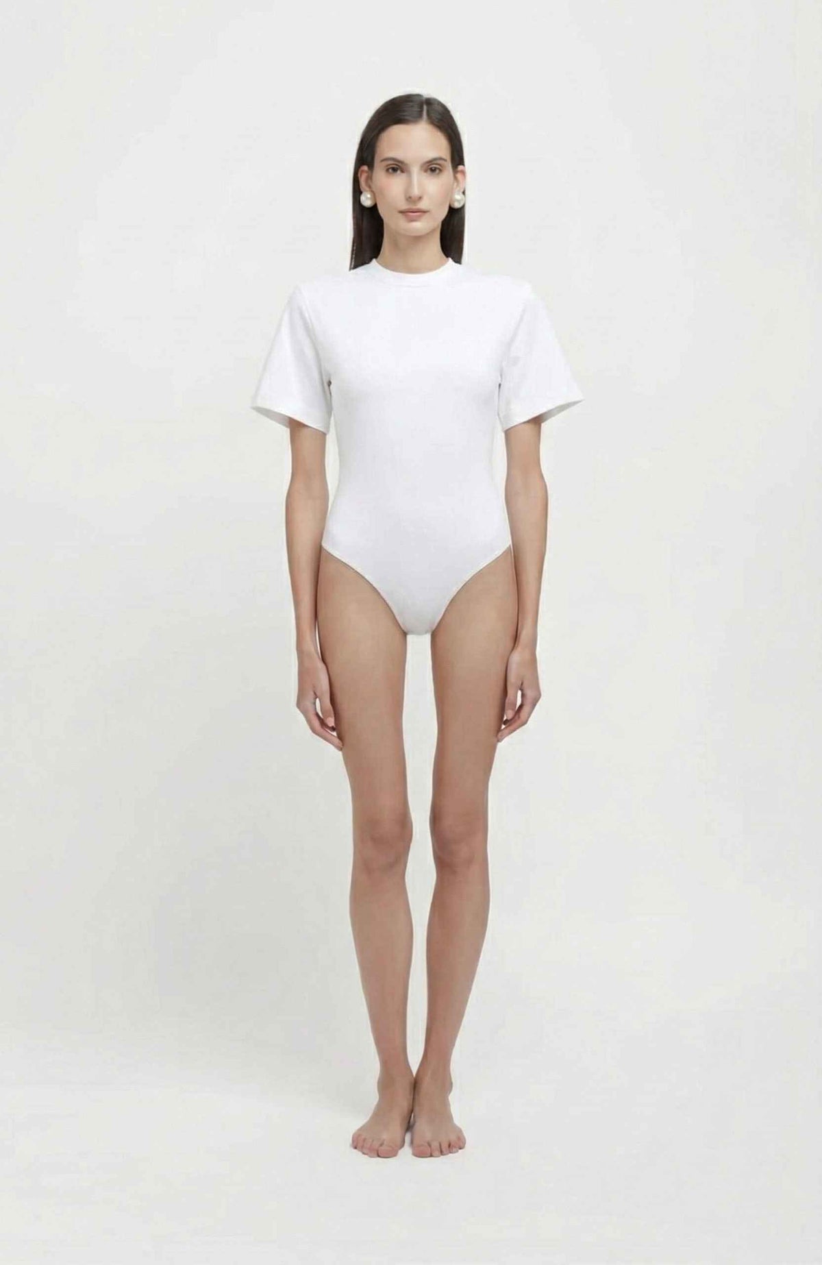 Body t-shirt WEILI ZHENG S26TS07 - White