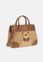 Borsa RUE MADAM MARVIN LOVE MINI TOTE - Camel