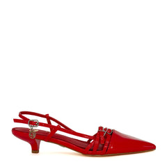 Slingback GOLD&GOLD GP932 - Rosso