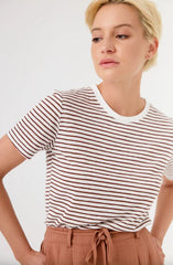 T-shirt ARTLOVE Lena - Brown