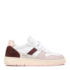 Sneaker  D.A.T.E. COURT 2.0 VINTAGE CALF WHITE/PINK