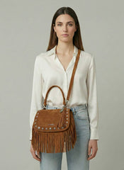 Borsa LA CARRIE AZTEC 161P-FG-473-SUE - Cotto