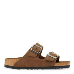 Ciabatta BIRKENSTOCK Arizona SFB 1030865 - Suede Dark Tea