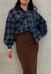 Camicia over GLAMOURETTE G36335 - Principe di Galles