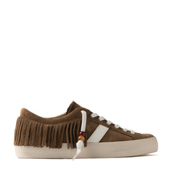 Sneaker D.A.T.E. HILL LOW - Fringed Cuoio