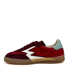 MOA CONCEPT MG663 sneaker - AQUA GREEN/BLACK CHERRY