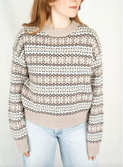 Maglione LEVI'S ines Fairisle 0037V-0000 - Taupe