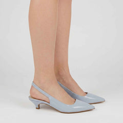 Slingback DIVINE FOLLIE P301 - Vernice Cielo