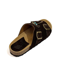 Sabot TAJI Curry Palma woman - Testa