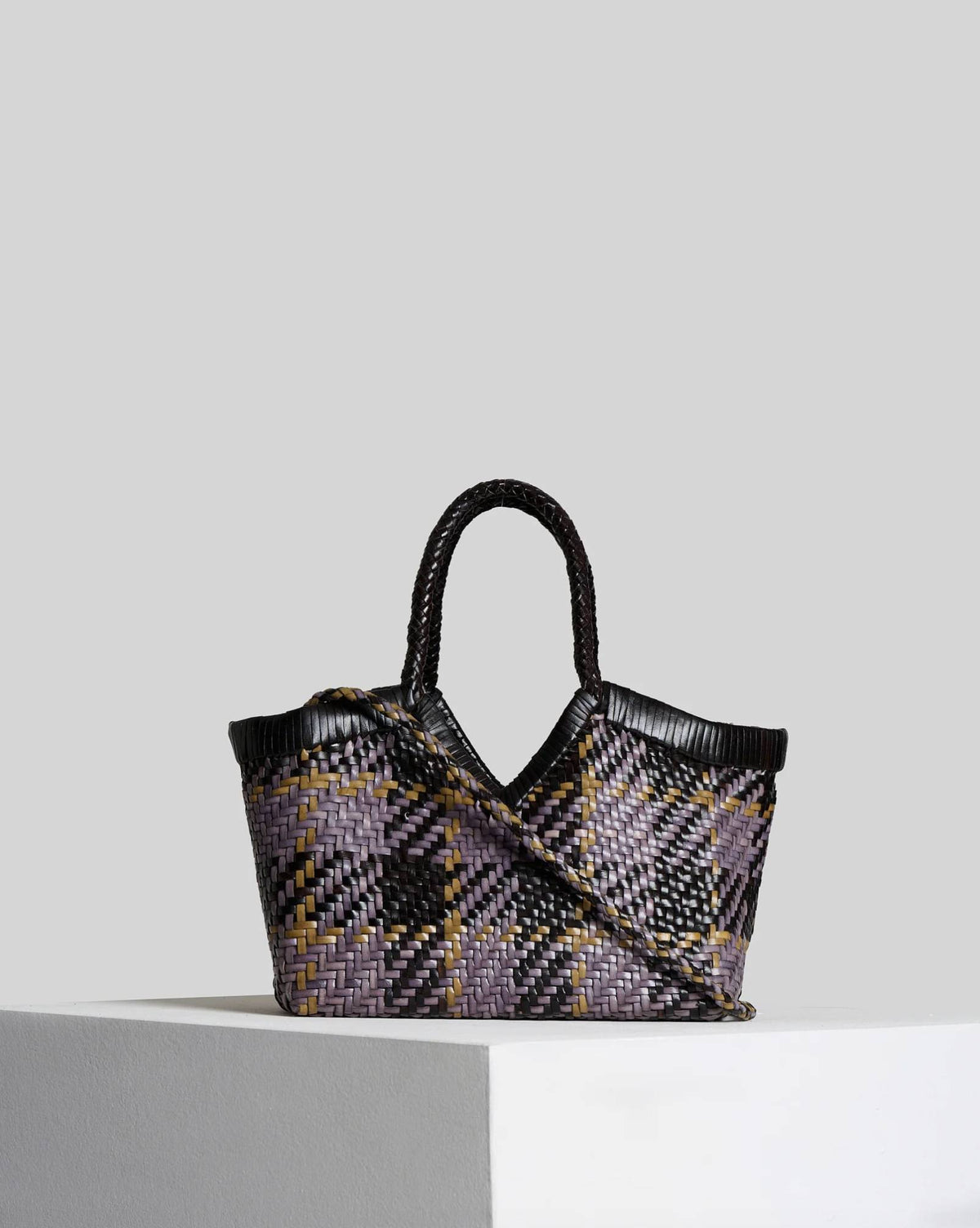 Borsa VIPERA MONET MADRAS - Grey/Choco/Curry