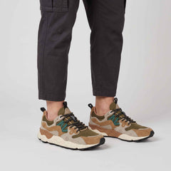 Sneaker FLOWER MOUNTAIN YAMANO 3 M - Cream/Brown/Taupe
