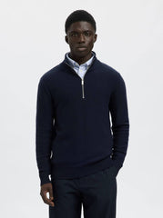 Pullover cerniera SELECTED 16092550 - Sky Captain