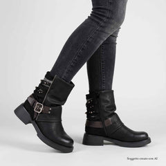 Stivaletto GOLD&GOLD FH01 - Nero