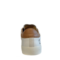 Sneaker D.A.T.E. HILL LOW CALF - White/Cuoio