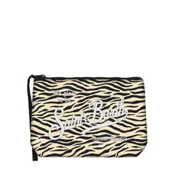 Pochette SAINT BARTH ALINE -  Lurex Zebra Color 11 04427H