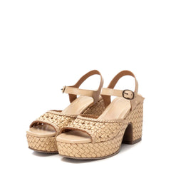 Sandalo con zeppa CARMELA 16163704 - Piel Beige