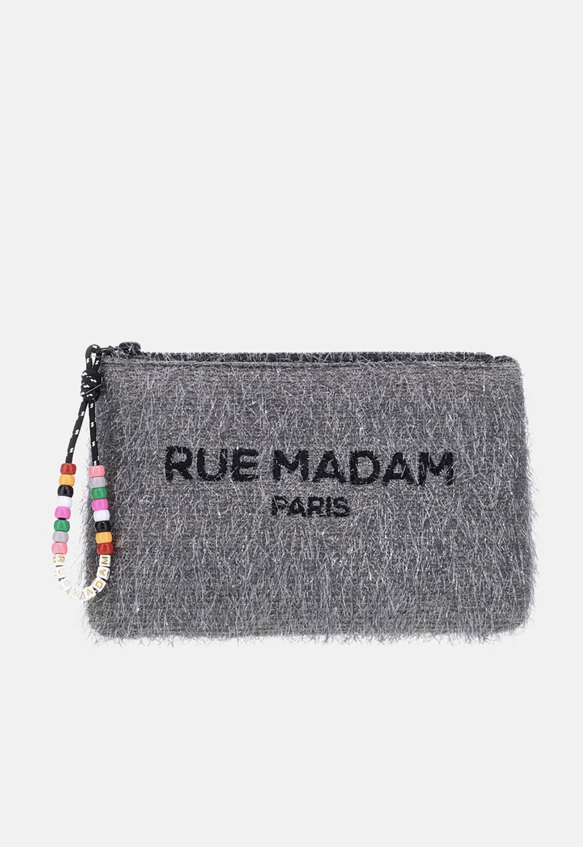 Pochette RUE MADAM RM WINTER CLUTCH - Fluffy Grey