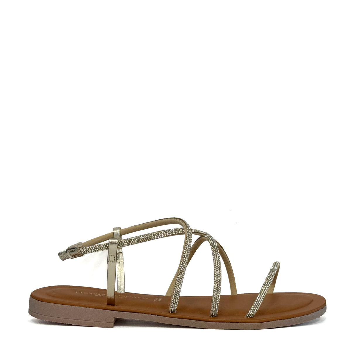 Sandalo basso DONNA TOSCANA LIDO684 - Platino