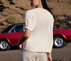 Blusa LA PETIT ETOILE Tevan - Bianco