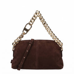 Borsa MY BEST BAG MICHELLE SUEDE 3043S - Dark Brown