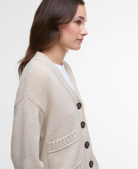 Cardigan Faye BARBOUR LKN1681 ST53 - Oatmeal